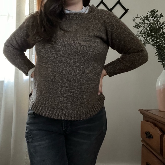 Cabela’s Chocolate Brown Knit Sweater - Picture 4 of 4